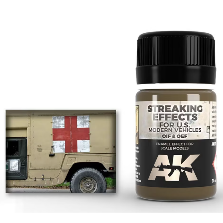 AK Streaking Effects for OIF & OEF US Vehicles 35ml