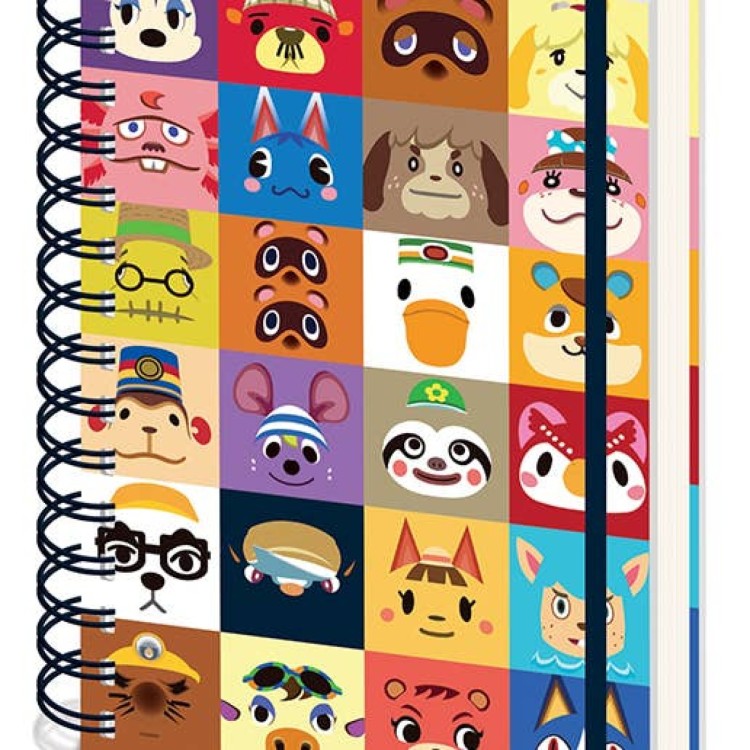 Animal Crossing Villager Square A5 Wiro Notebook