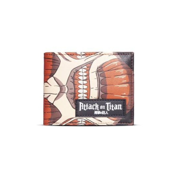 Attack On Titan Bifold Wallet Graphic Patch Face