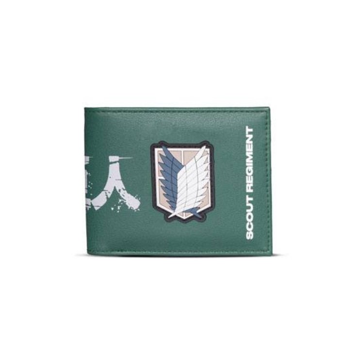Attack On Titan Bifold Wallet Graphic Patch