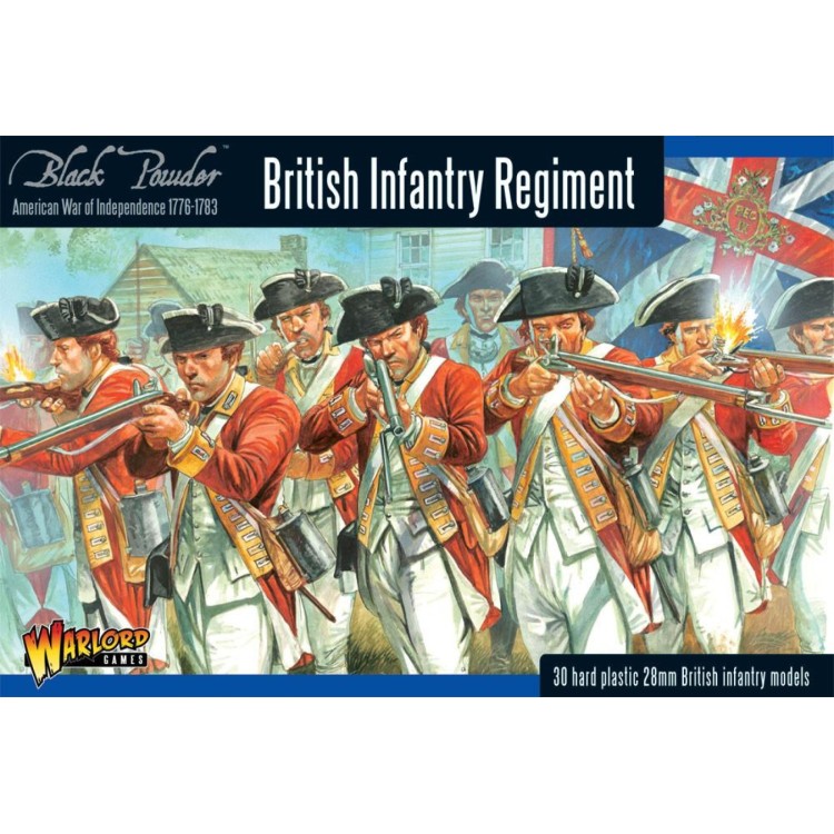 Black Powder American War of Independence British Infantry Regiment