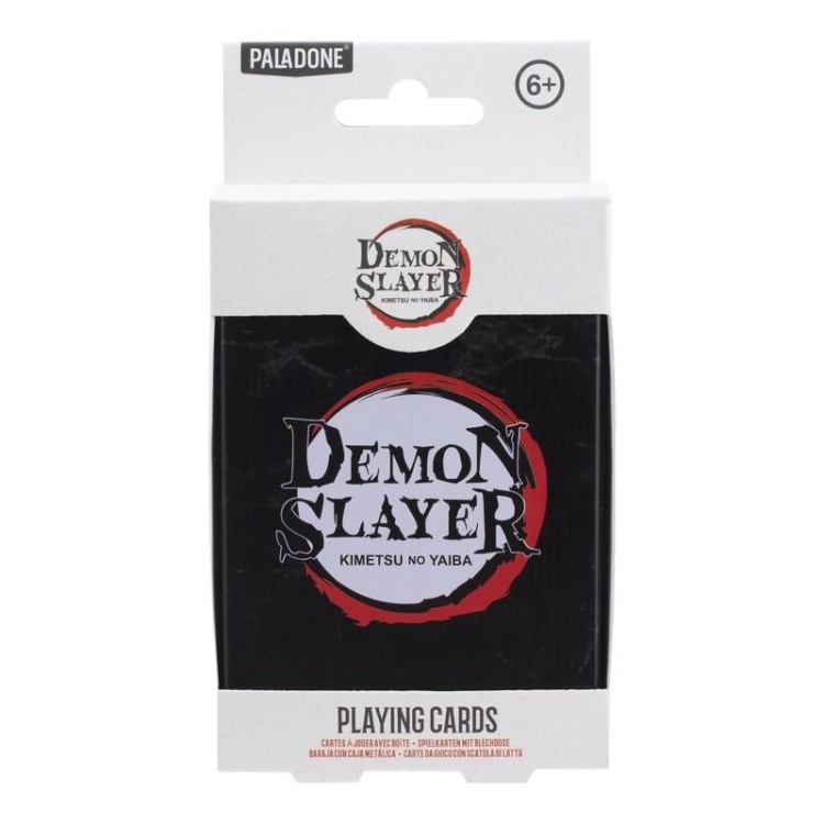 Demon Slayer Playing Cards in a Tin