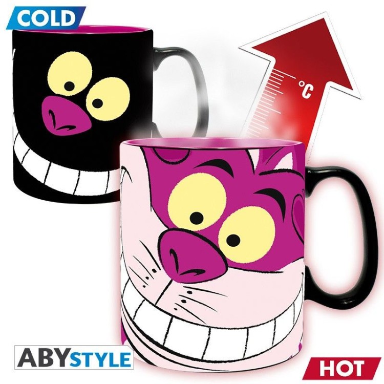 Disney Alice Heat Change Mug Cheshire Cat