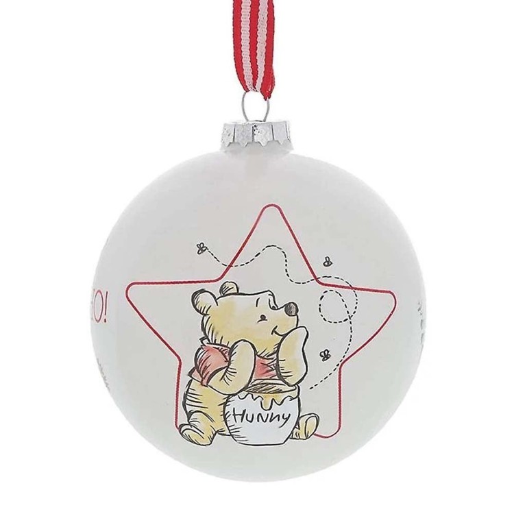 Disney Enchanting Collection Enchanting Winnie The Pooh Christmas Bauble