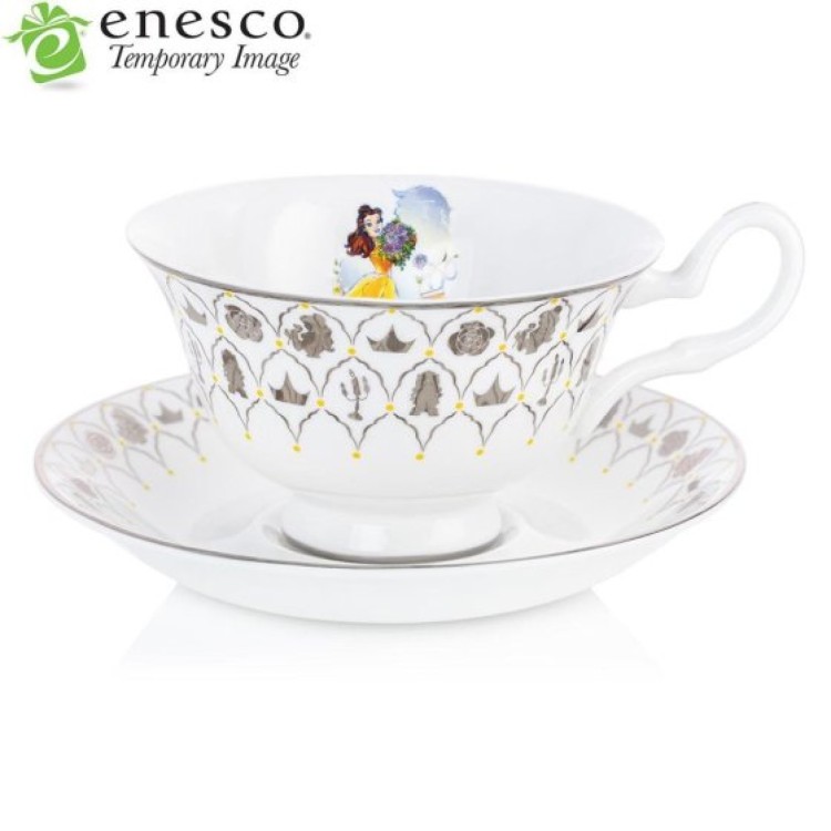 Disney English Ladies Co Disney 100 Belle Cup And Saucer