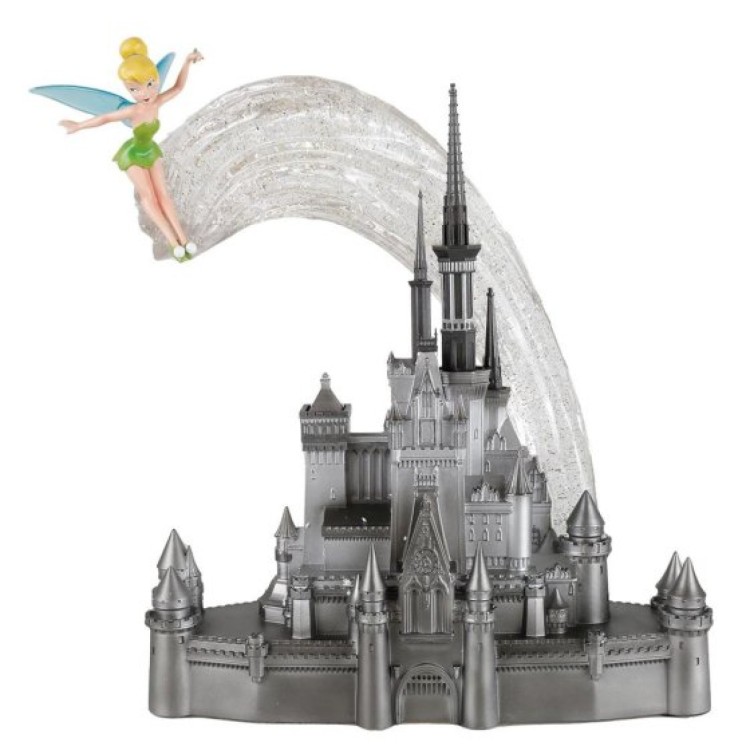 Disney Grand Jesters 100 Years of Wonder Castle with Tinker Bell Figurine