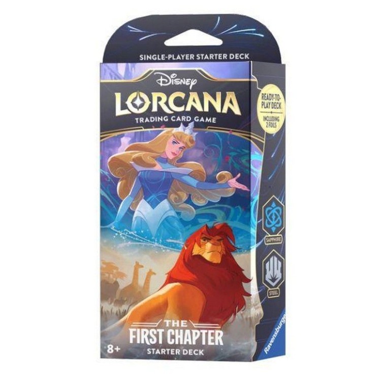 Disney Lorcana First Chapter Starter Deck Aurora and Simba