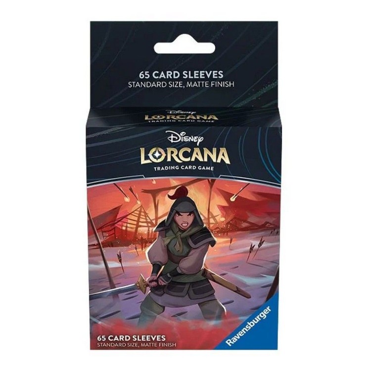 Disney Lorcana Rise Of The Floodborn Card Sleeves Mulan