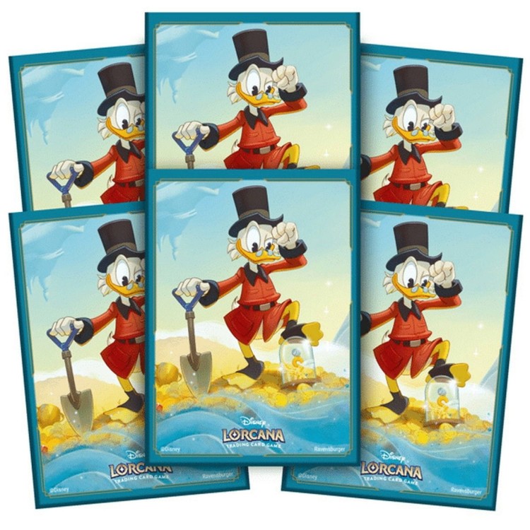 Disney Lorcana Into the Inklands Card Sleeves Scrooge McDuck