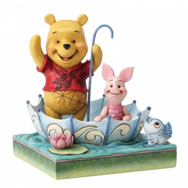 Disney Traditions 50 Years of Friendship Winnie the Pooh and Piglet Figurine