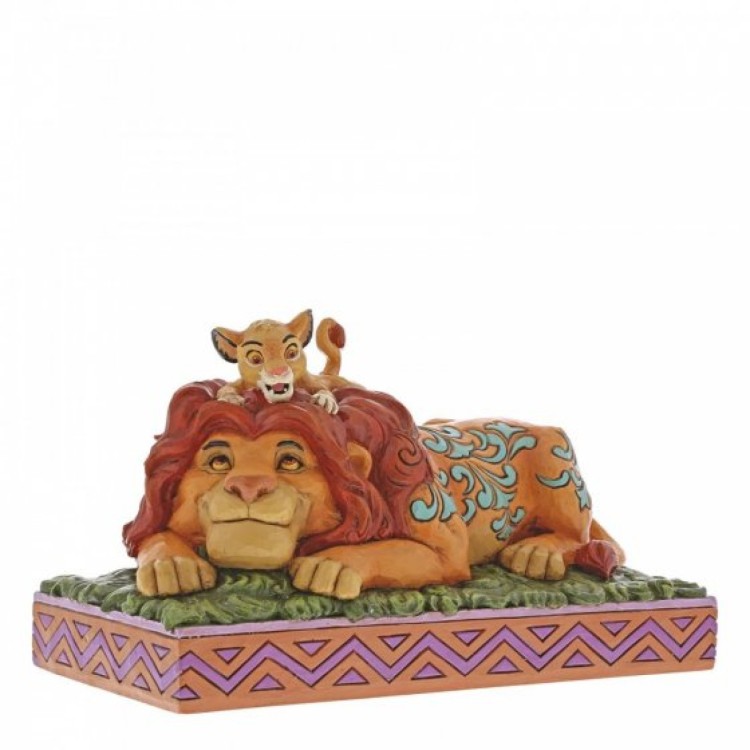 Disney Traditions A Father's Pride Simba & Mufasa Figurine