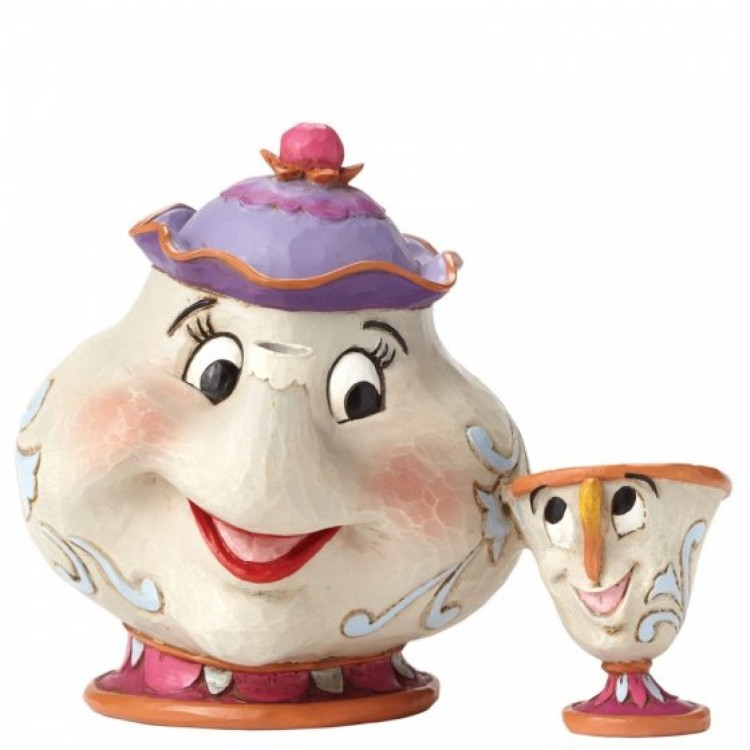 Disney Traditions A Mother's Love Mrs Potts and Chip Figurine