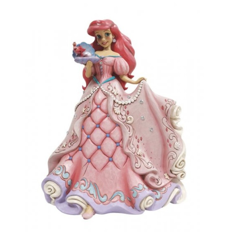 Disney Traditions A Precious Pearl Ariel Deluxe Figurine