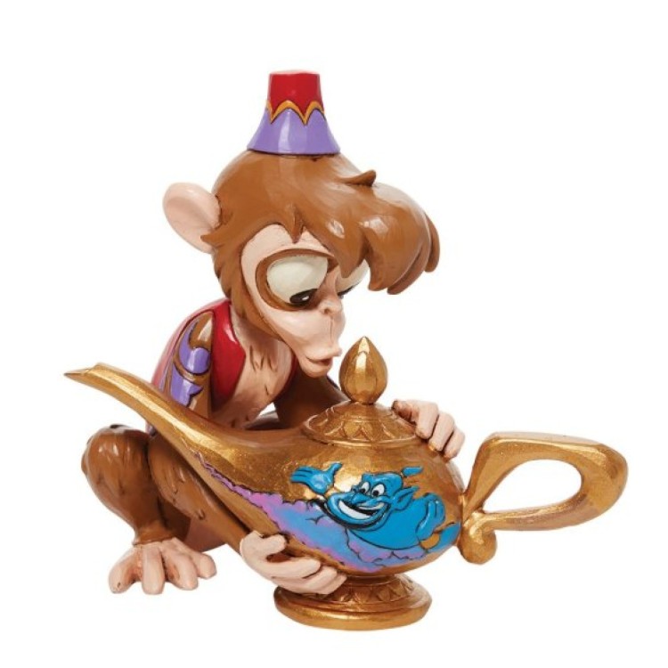Disney Traditions Abu with Genie Lamp Figurine