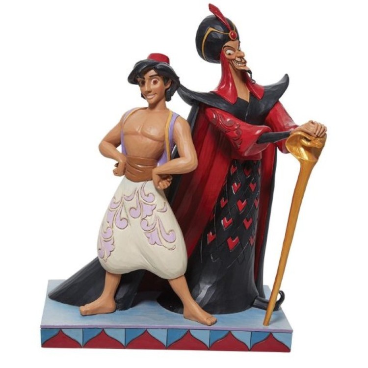 Disney Traditions Aladdin and Jafar Good Vs. Evil Figure