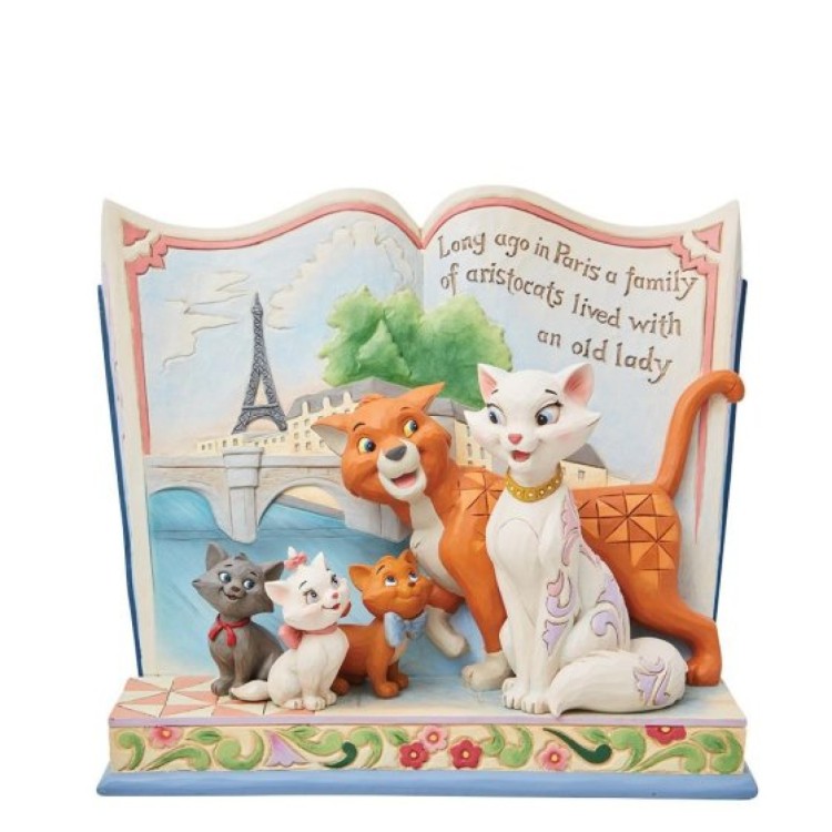 Disney Traditions Aristocats Storybook Figurine