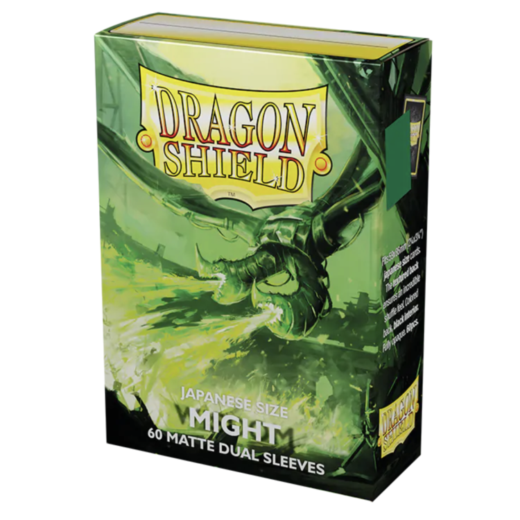 Dragon Shield Dual Matte Might Standard Sleeves 60 Pack Limited Edition