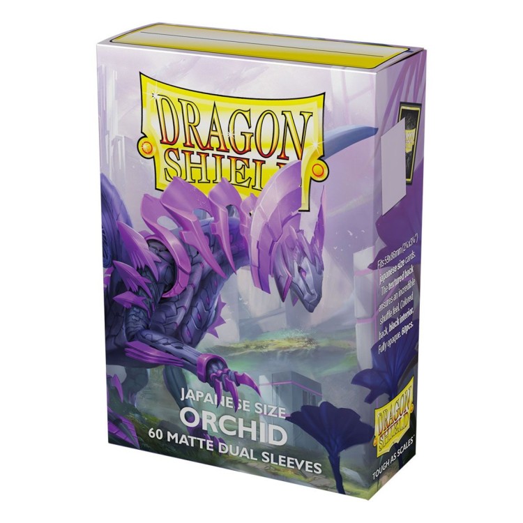 Dragon Shield Dual Matte Orchid Japanese Size 60 Pack Sleeves