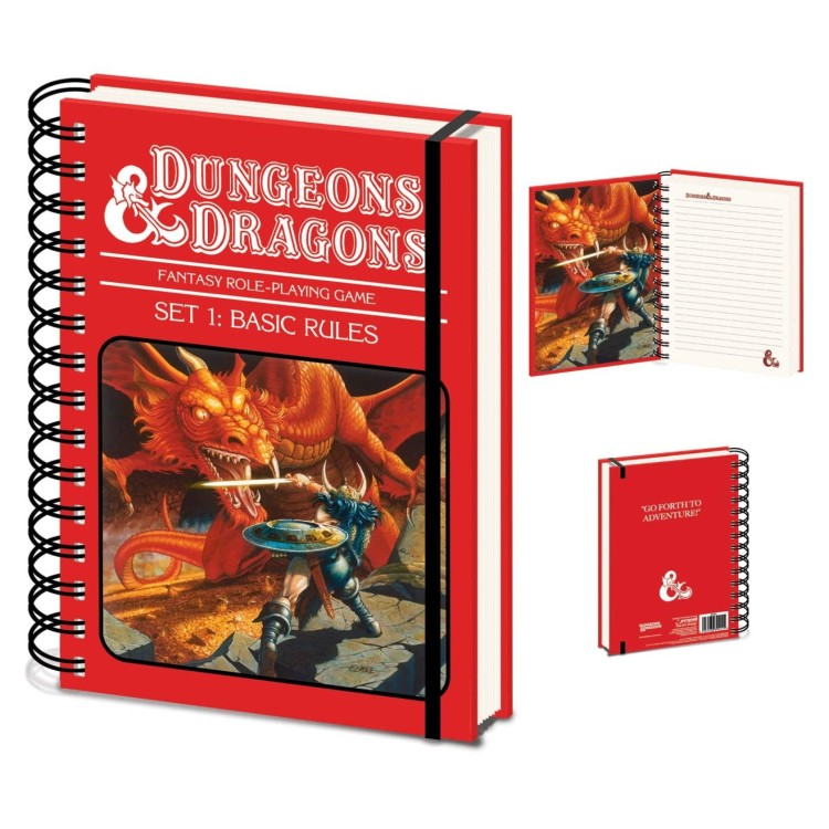 Dungeons & Dragons Basic Rules A5 Wiro Notebook