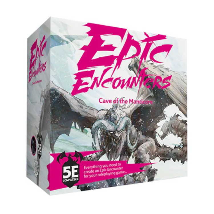 Epic Encounters Boss Box Cave of The Manticore RPG