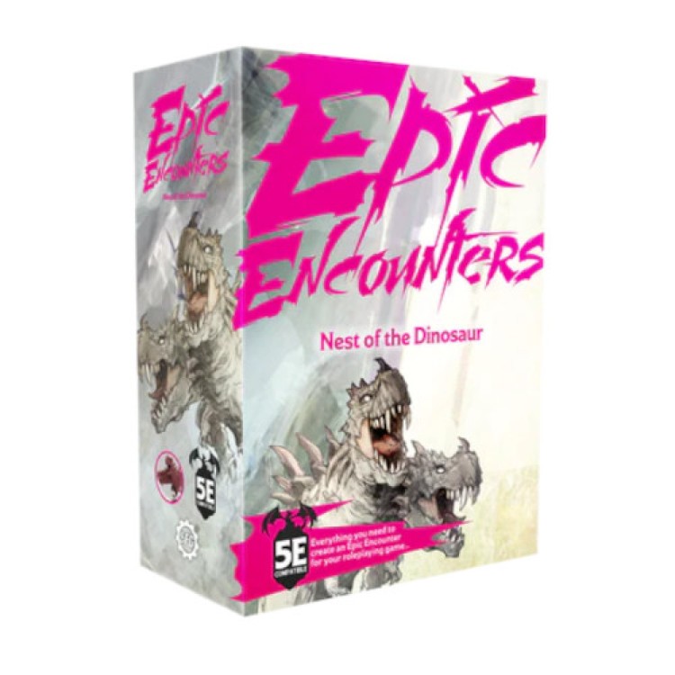 Epic Encounters Boss Box Nest of the Dinosaur RPG