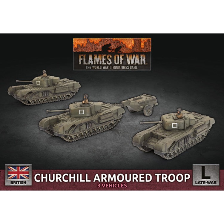 Flames Of War Churchill Armoured Squadron British Late War