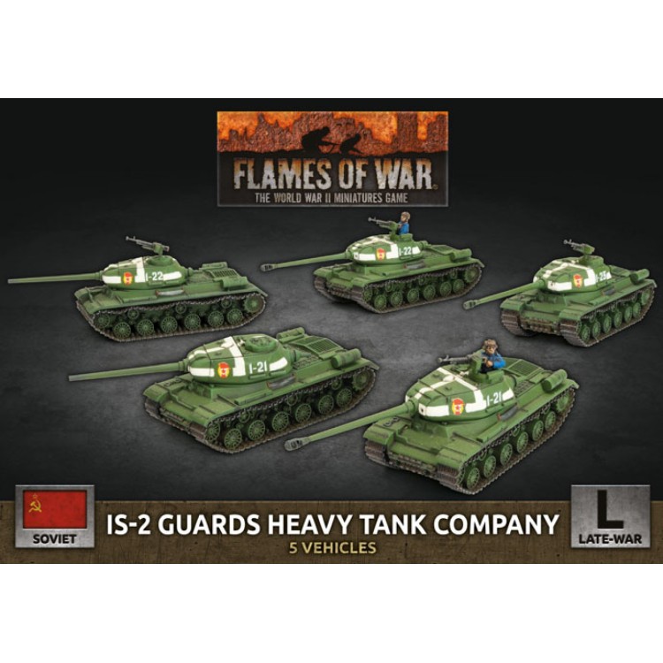Flames Of War Soviets IS-2 Guards Heavy Tank Company Late War