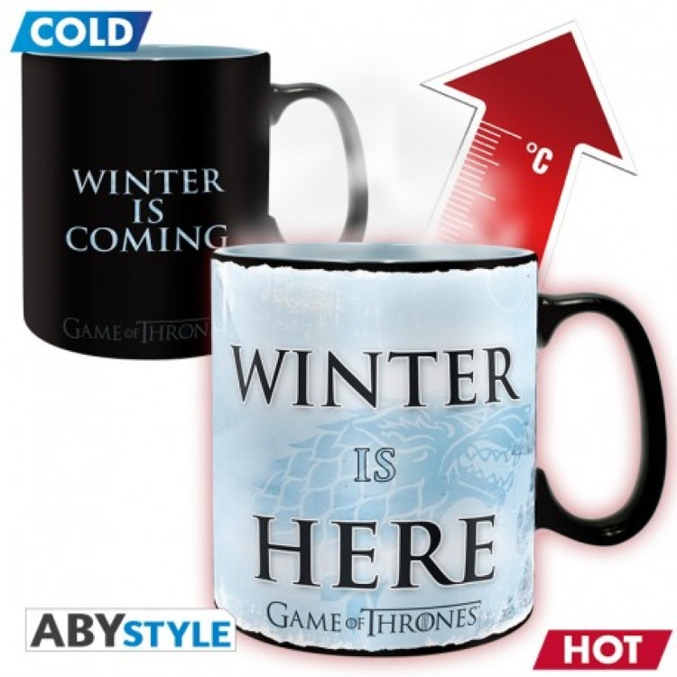 Game Of Thrones Mug Heat Change Winter Is Here