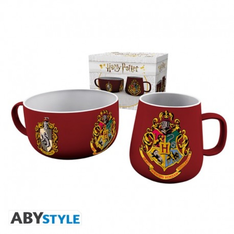 Harry Potter Crests Breakfast Set