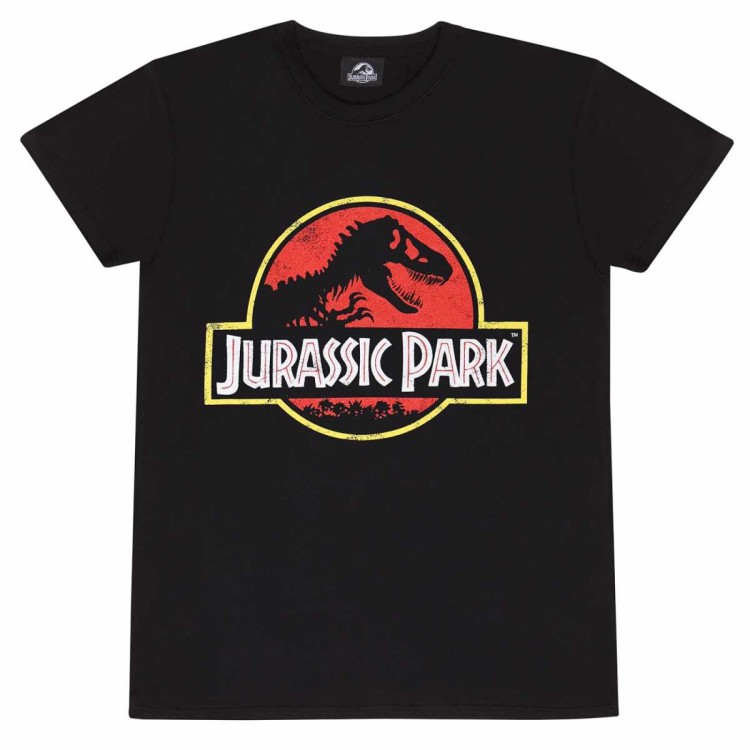 Jurassic Park Classic Logo Large T-Shirt