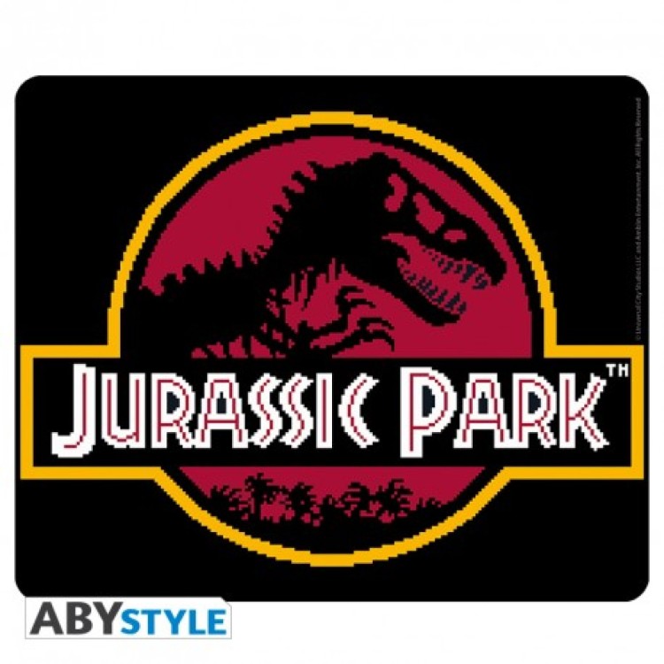 Jurassic Park Flexible Mousepad Pixel logo