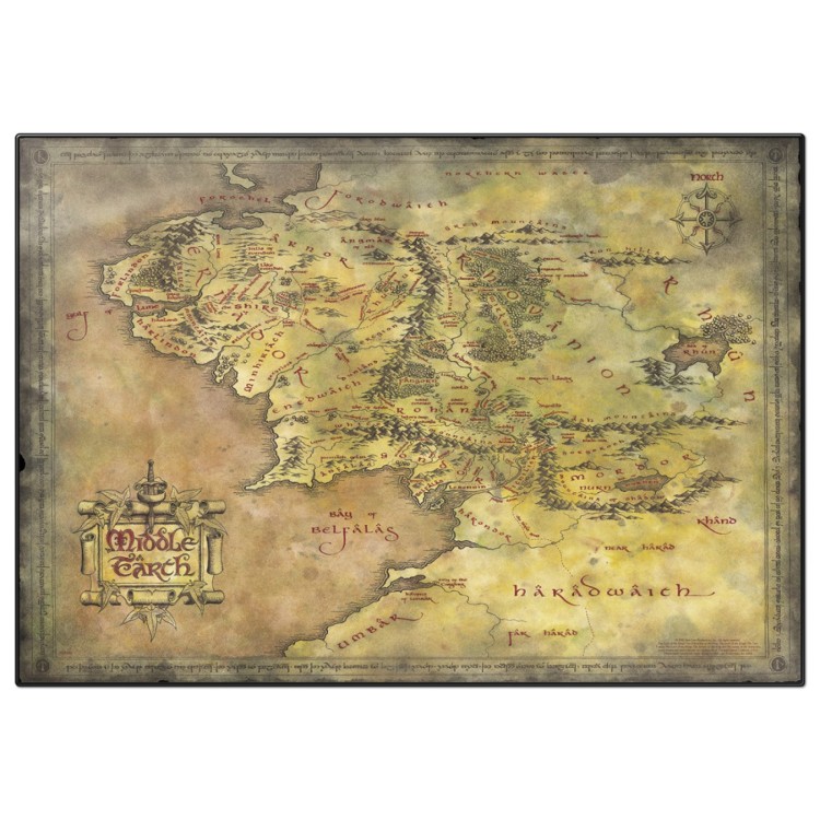 Lord Of The Rings Desk Mat   