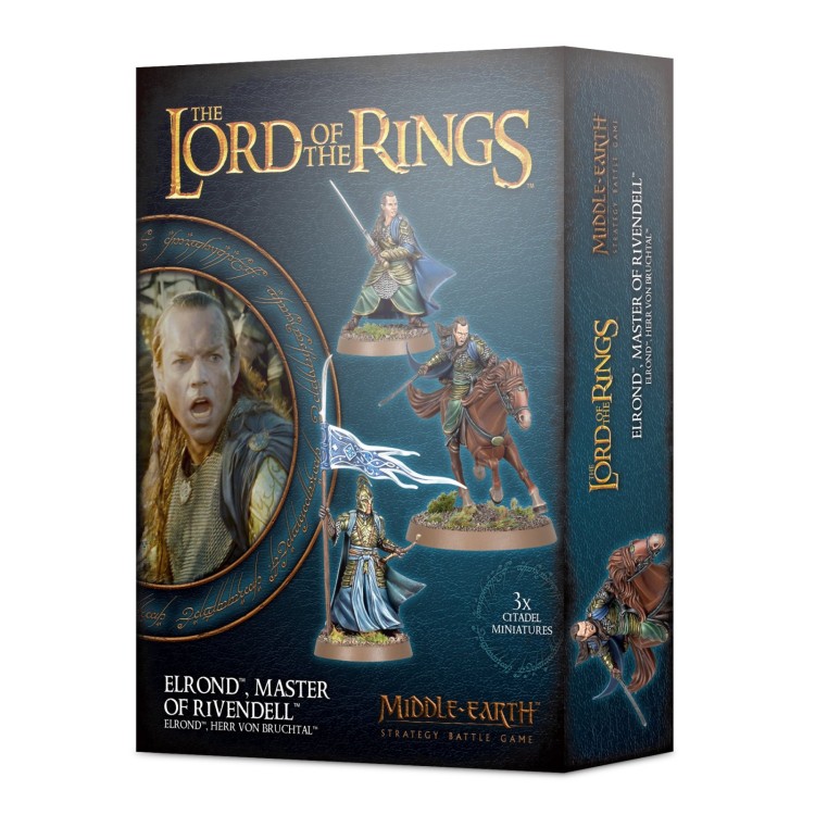 LOTR Middle Earth SBG Elrond Master Of Rivendell