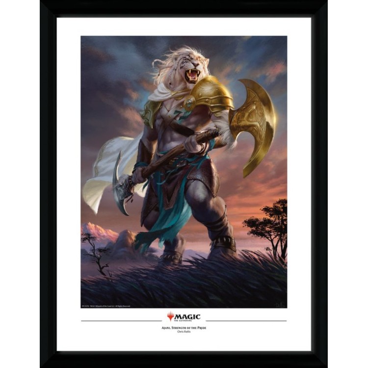 Magic The Gathering Ajani Strength Of The Pride Collector Print