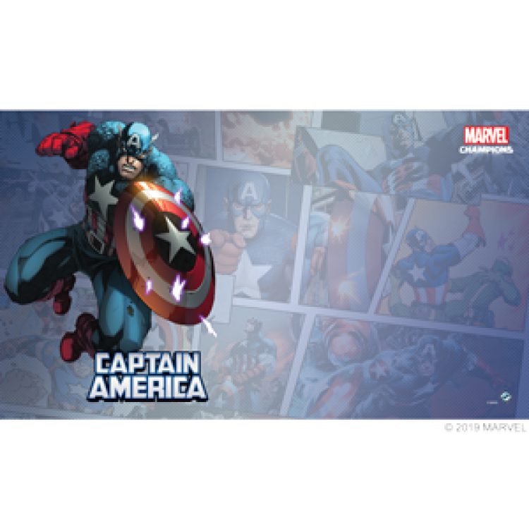 Marvel Champions Captain America Game Mat