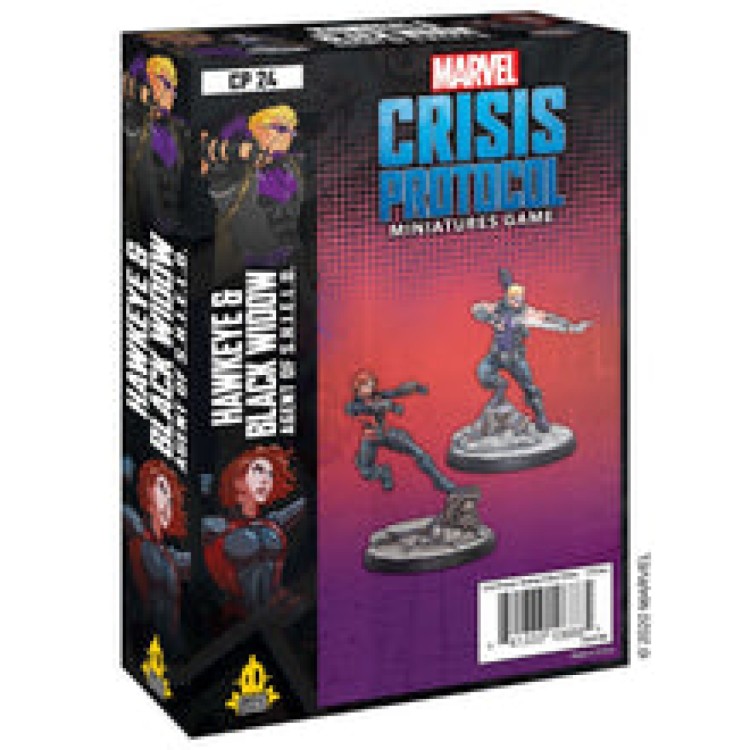 Marvel Crisis Protocol Hawkeye and Black Widow