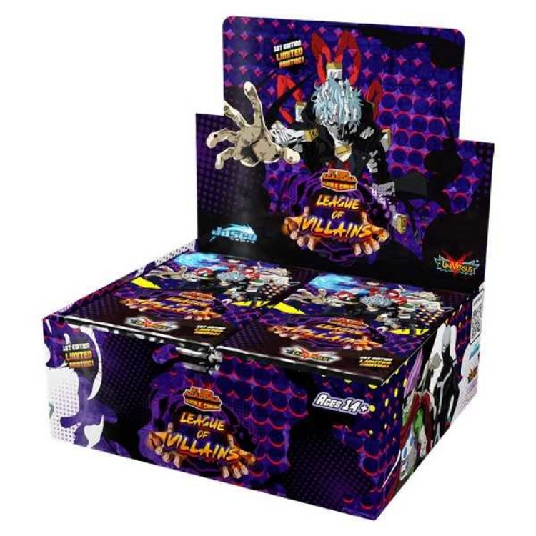 My Hero Academia Collectable Card Game Series 4 League of Villains Booster Pack