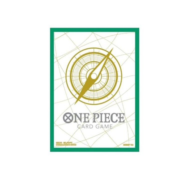 One Piece Card Game Official Sleeve 5 Standard Green