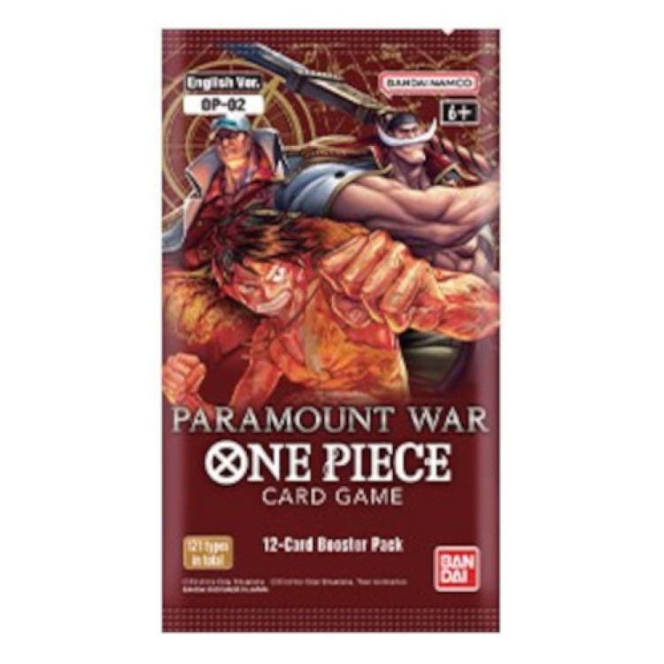 One Piece Card Game Paramount War [OP-02] Booster Pack