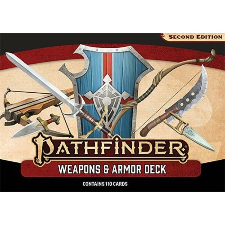 Pathfinder RPG Second Edition Weapons & Armor Deck