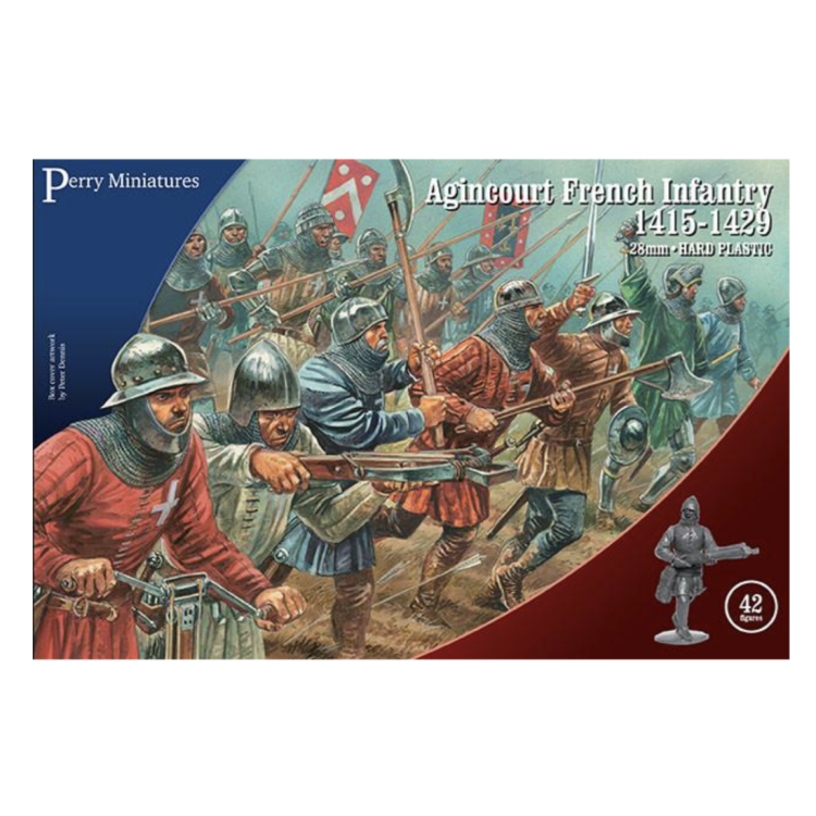 Perry Miniatures Agincourt French Infantry 1415-1429