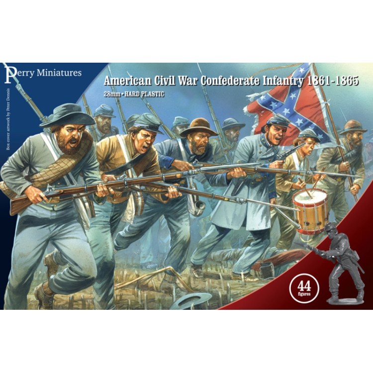 Perry Miniatures American Confederate Infantry 1861-65
