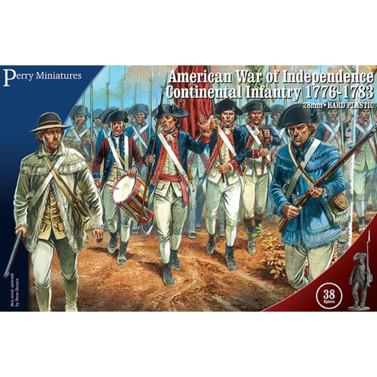 Perry Miniatures American War of Independence Continental Infantry 1776-1783
