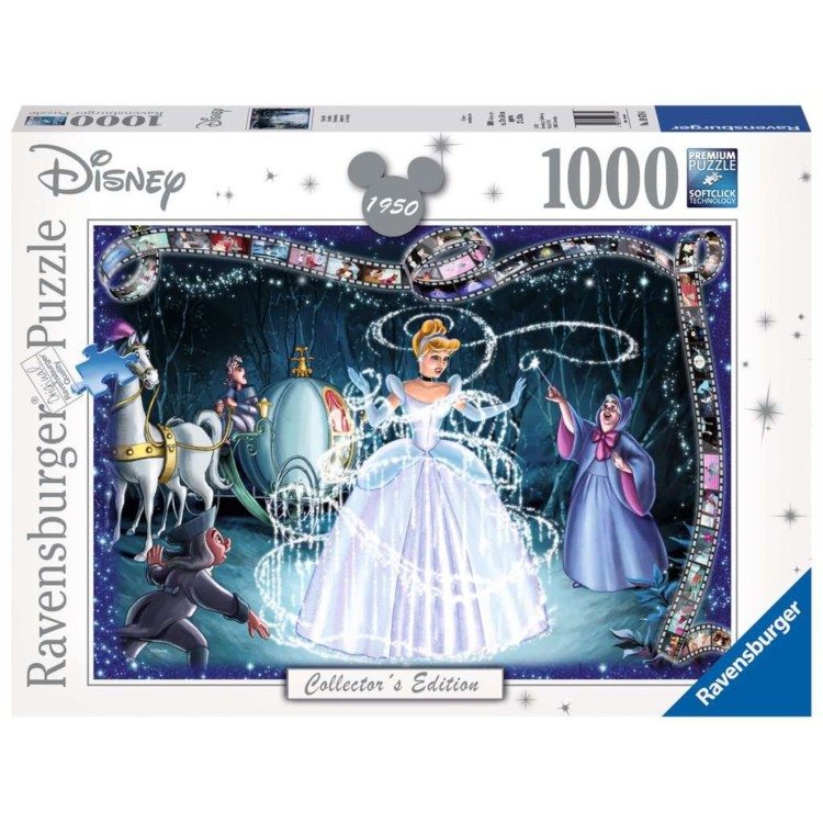 Ravensburger Disney Collectors Edition Jigsaw Puzzle Cinderella 1000 Pieces