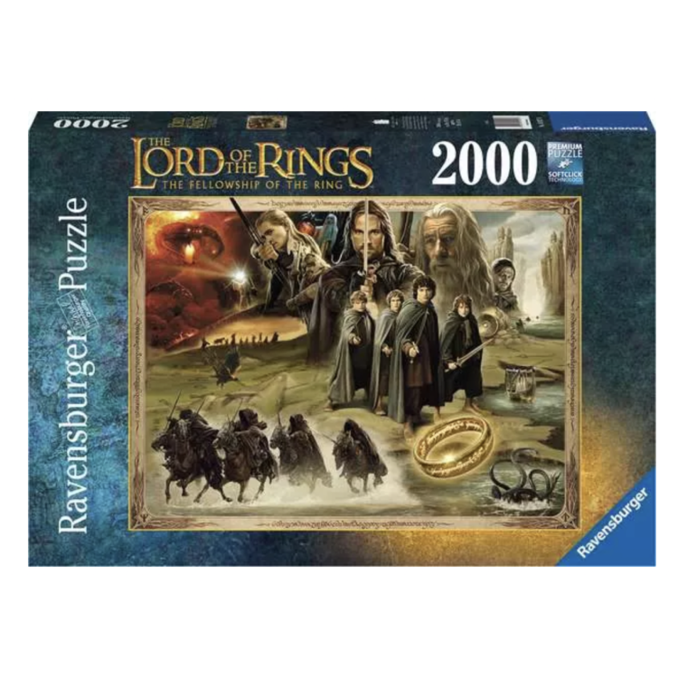 Ravensburger Lord Of The Rings Jigsaw Puzzle The Fellowship of the Ring 2000 Pieces