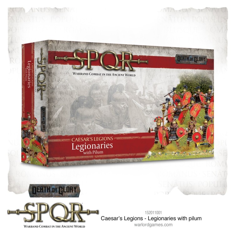 SPQR Caesar's Legions Legionaries with pilum