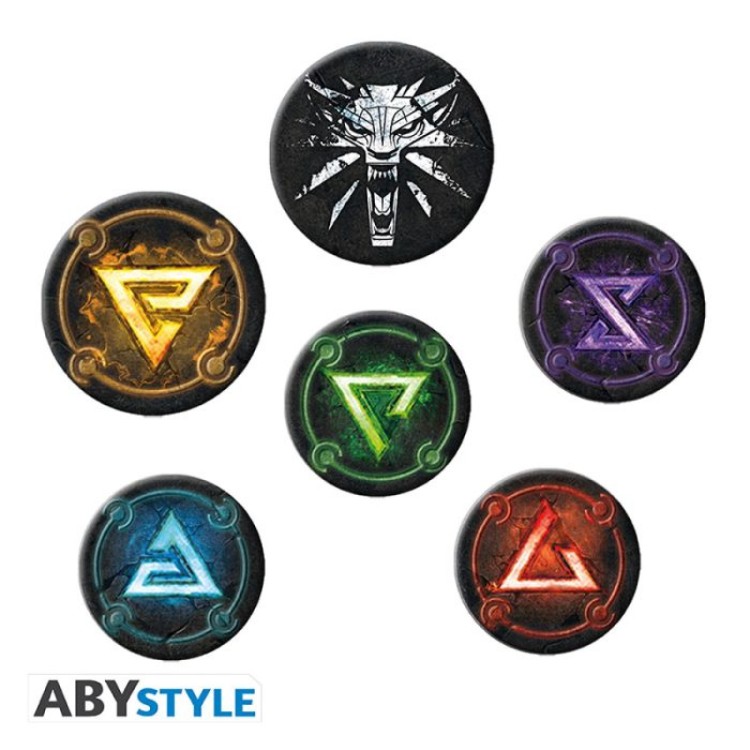 The Witcher Slayer Badge Pack Signs