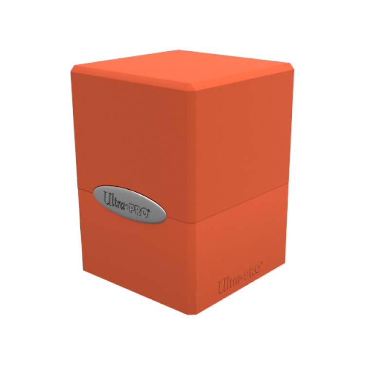 Ultra Pro Satin Cube Deck Box Pumpkin Orange