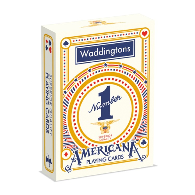 Waddingtons No 1 Playing Cards Americana