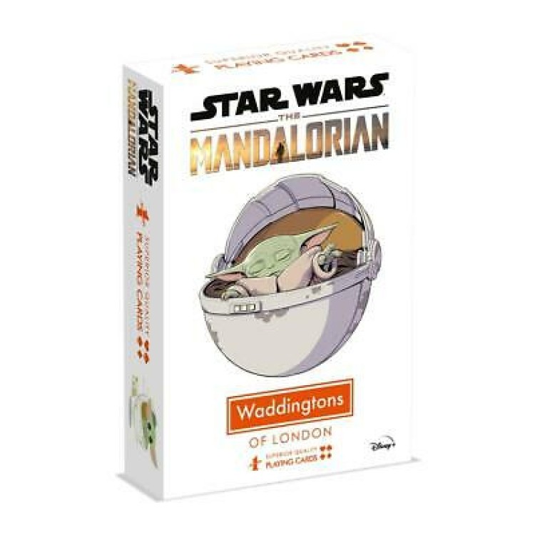 Waddingtons No 1 Playing Cards Star Wars The Mandalorian The Child 